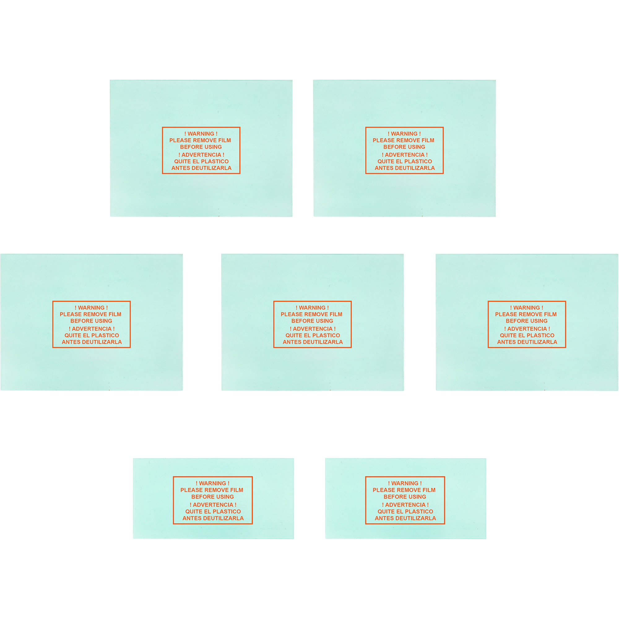 Clear PC Welding Lens Plate For Welding Helmet Replacement